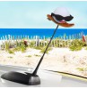 Coolballs Cool Wahini Surfer Gal Car Antenna Topper / Auto Dashboard Accessory 